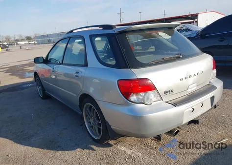 2004 Subaru Impreza Wrx from USA, damaged, VIN JF1GG296X4G806427